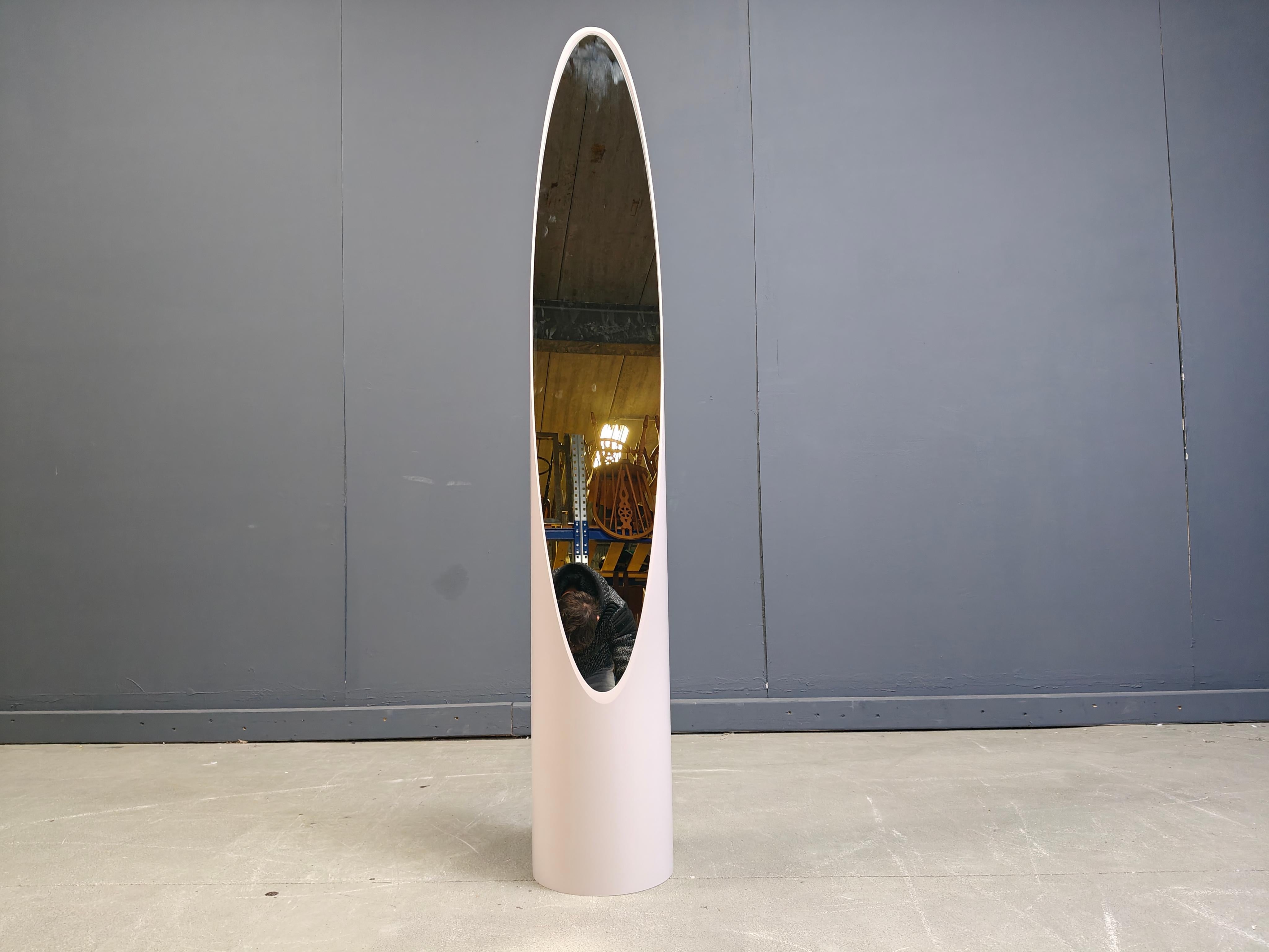 Miroir Unghia de Rodolfo Bonetto, Italie, années 1970 en vente 3