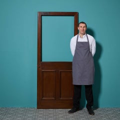 Unglazed Reclaimed Mahogany Door