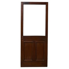 Unglazed Reclaimed Mahogany Door