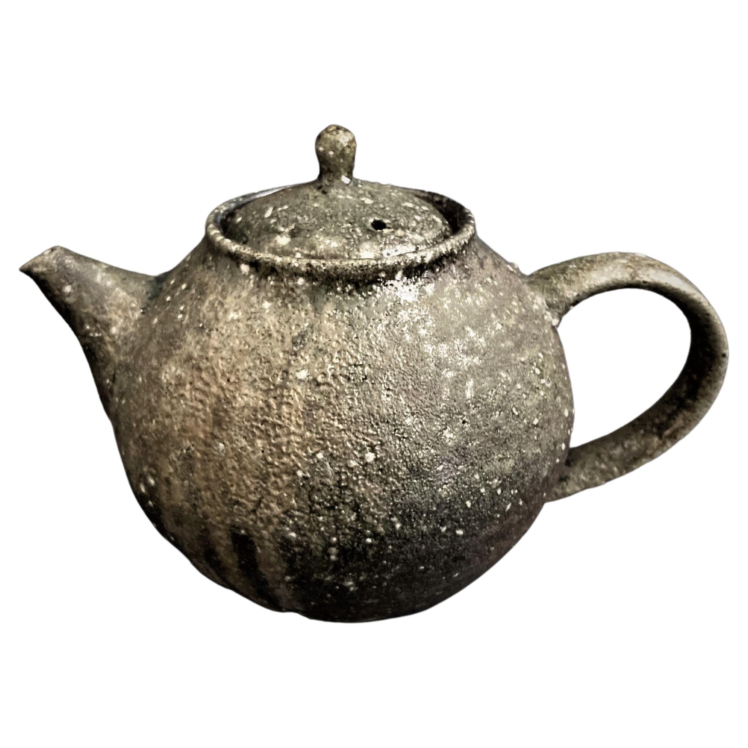 Unglazed Tea Pot by Toru Hatta