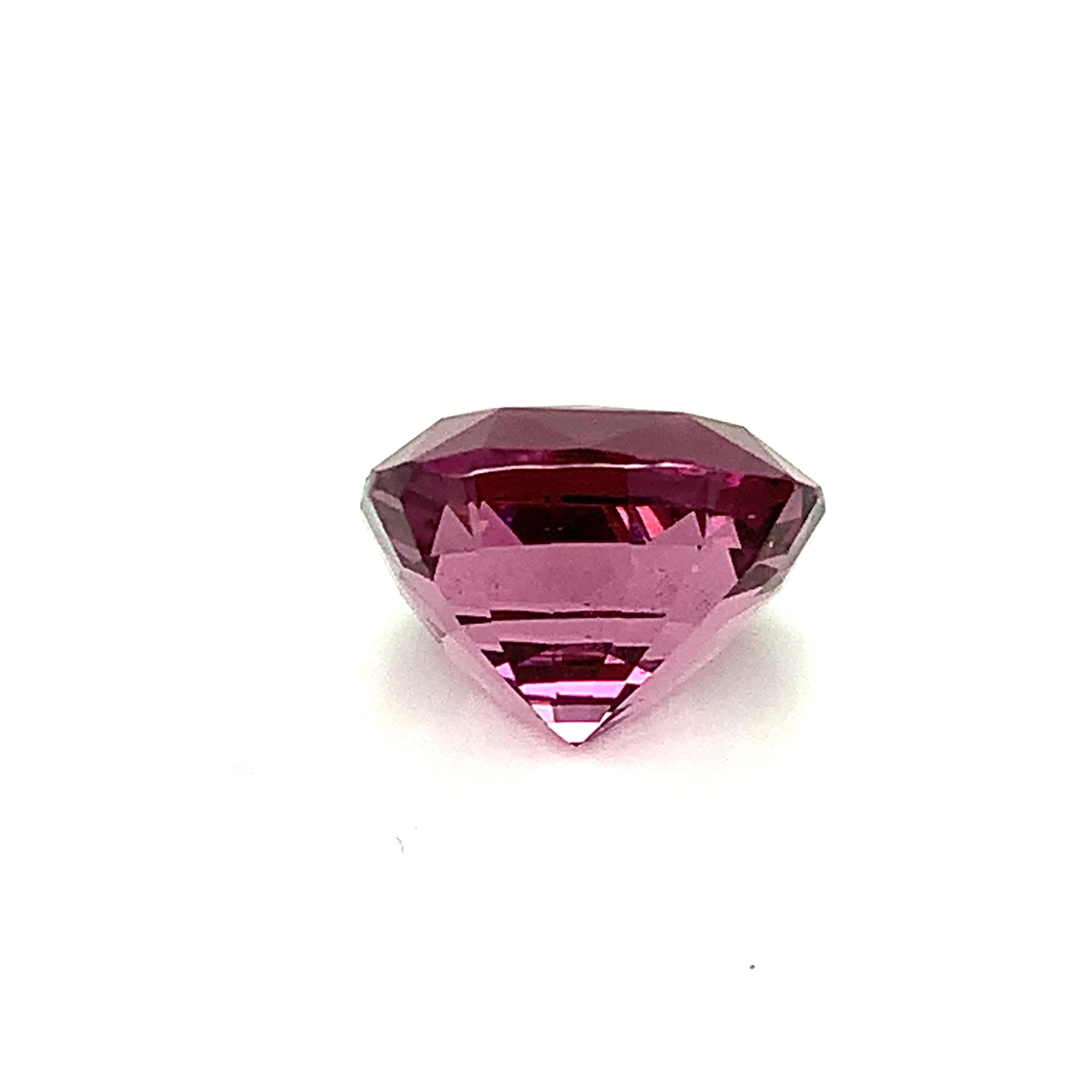 Women's or Men's Unheated 10.21 Carat Pink Purple Spinel, Loose Gemstone, GIA Certified ...A For Sale