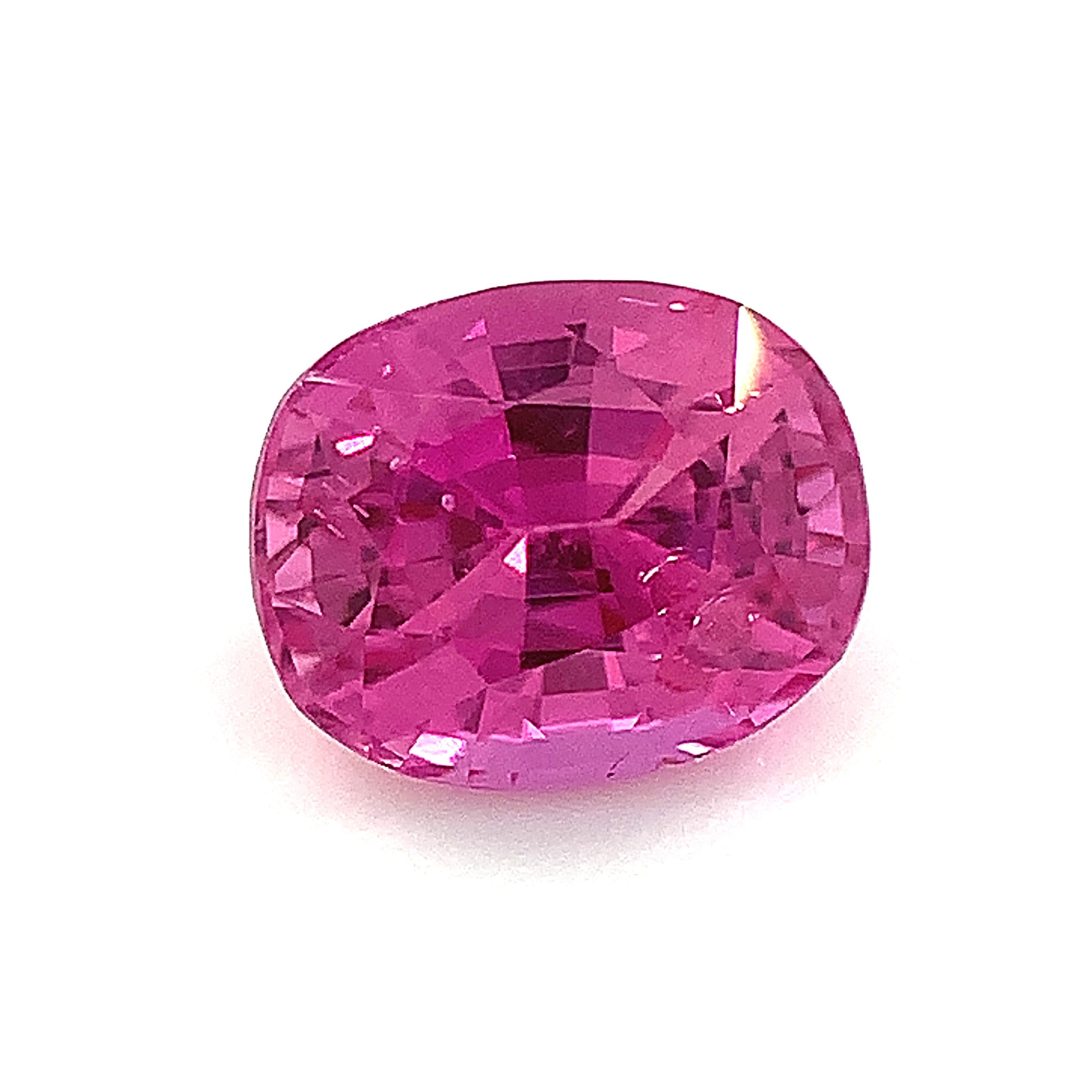 hot pink sapphire