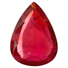 Unheated 1.76 carats Mozambique Ruby