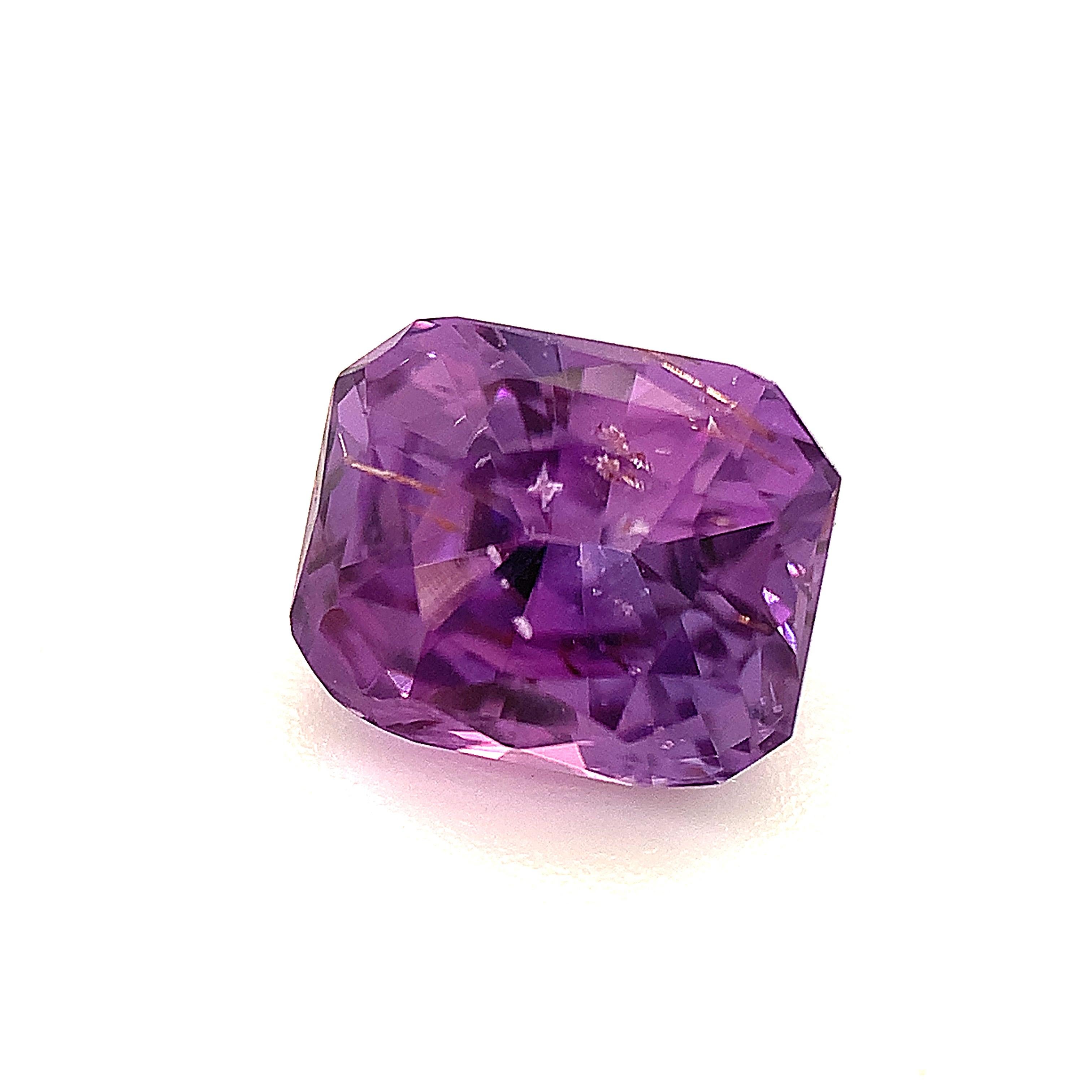 purple sapphire stone