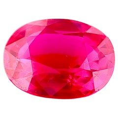 Pietra sciolta di rubino naturale non riscaldata da 2,20 carati in sangue di piccione