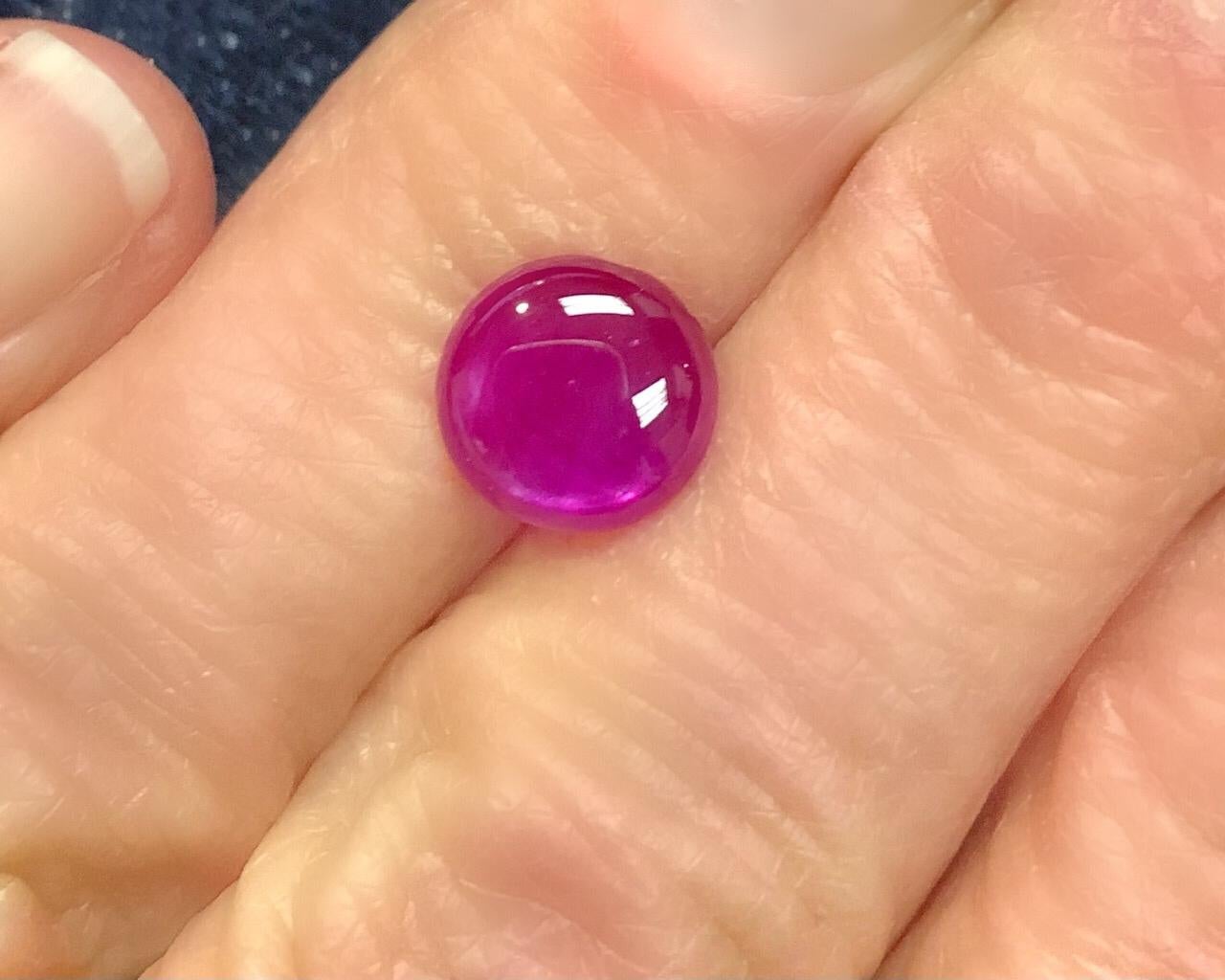 Unheated 2.23 Carat Burmese Star Ruby, Unset Loose Gemstone, GIA Certified In New Condition In Los Angeles, CA