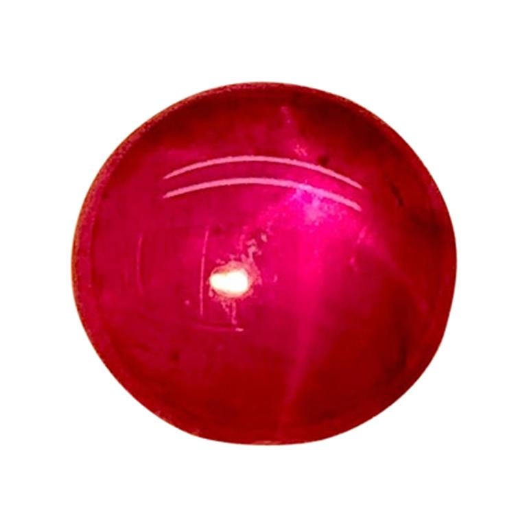 Rubis étoilé birman non chauffé de 2,23 carats, pierre précieuse non sertie, certifiée GIA
