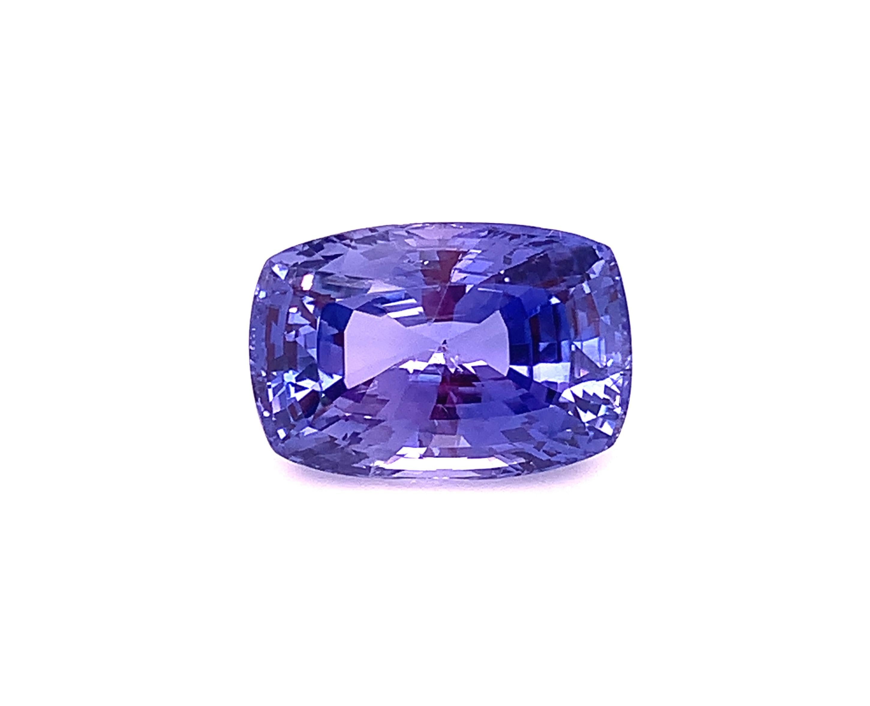 Women's or Men's Unheated 29.45 Carat Blue Violet Sapphire, Loose Gemstone, GIA Certified