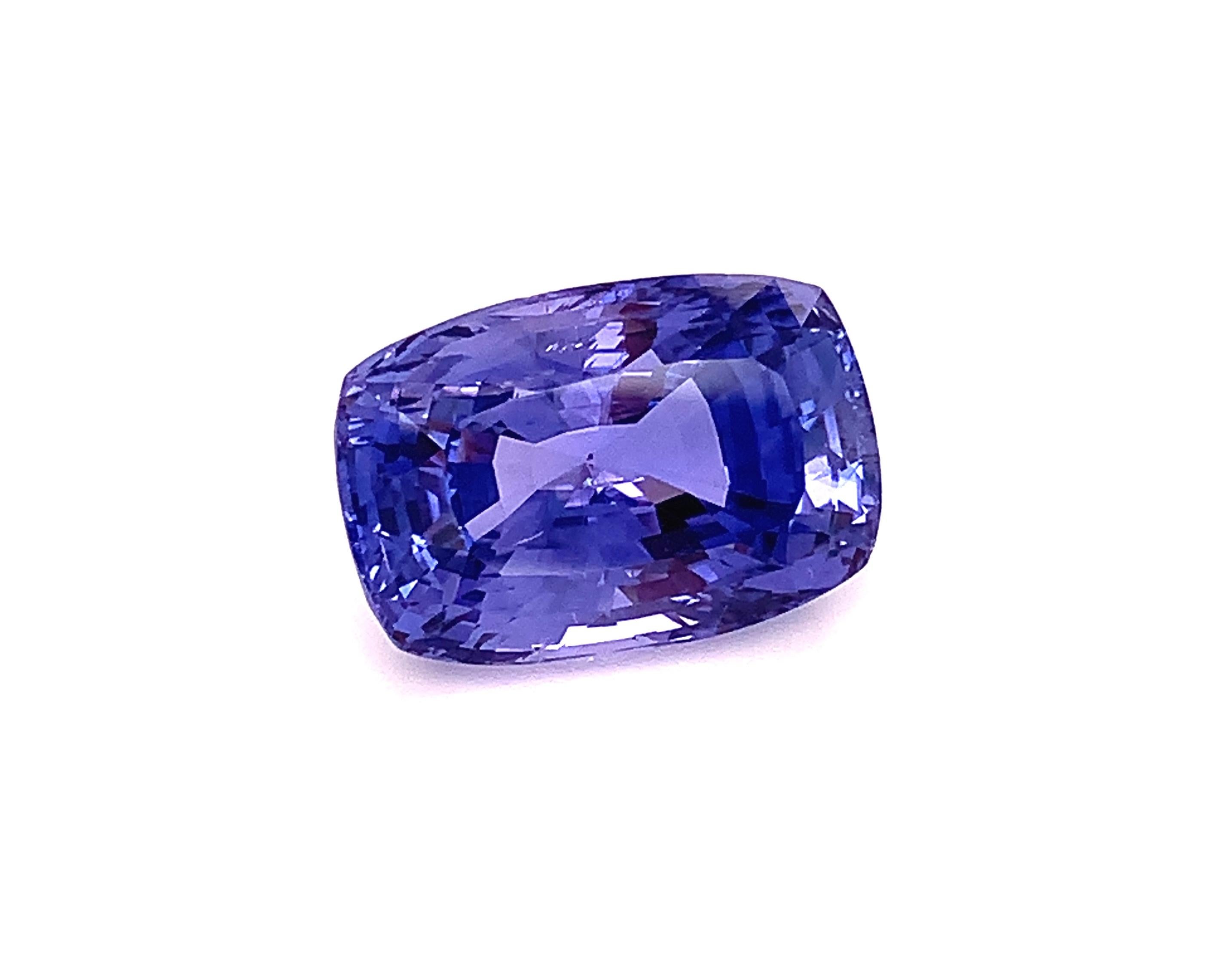 Unheated 29.45 Carat Blue Violet Sapphire, Loose Gemstone, GIA Certified 1