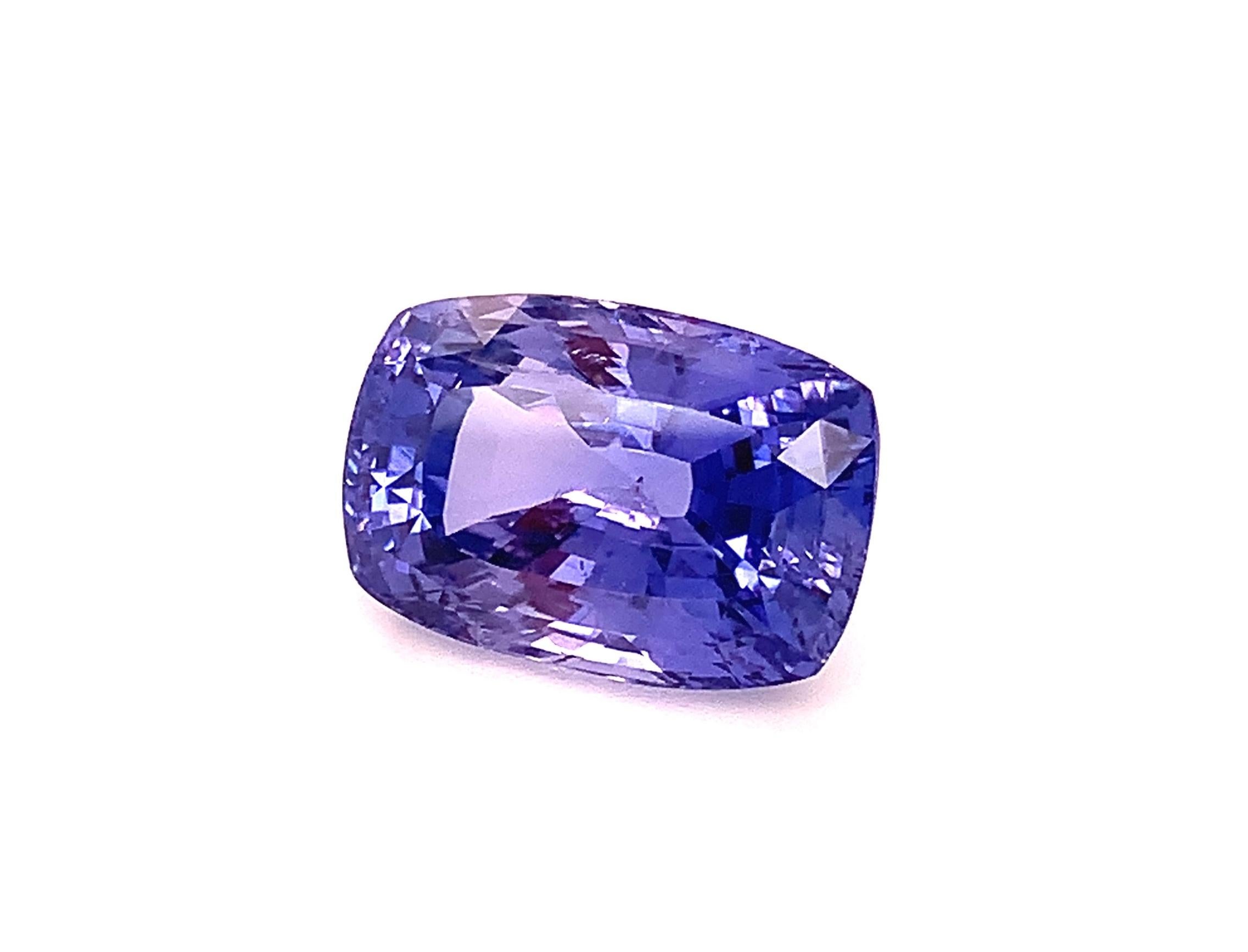 Unheated 29.45 Carat Blue Violet Sapphire, Loose Gemstone, GIA Certified 4