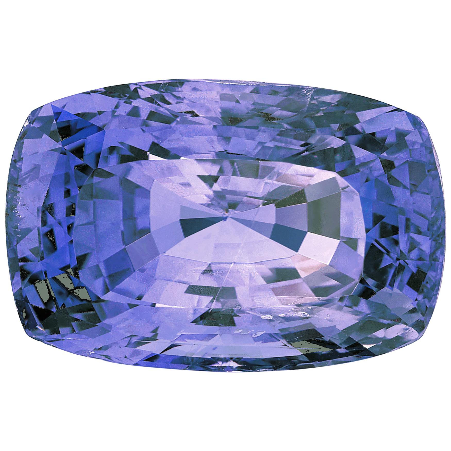 Unheated 29.45 Carat Blue Violet Sapphire, Loose Gemstone, GIA Certified