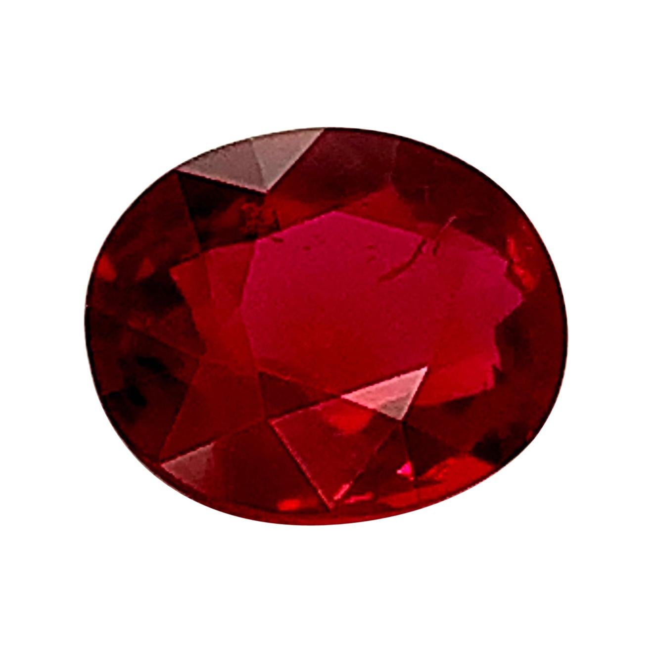 Unheated 3.05 Carat “Pigeon’s Blood” Ruby, Unset Loose Gemstone, GIA Certified