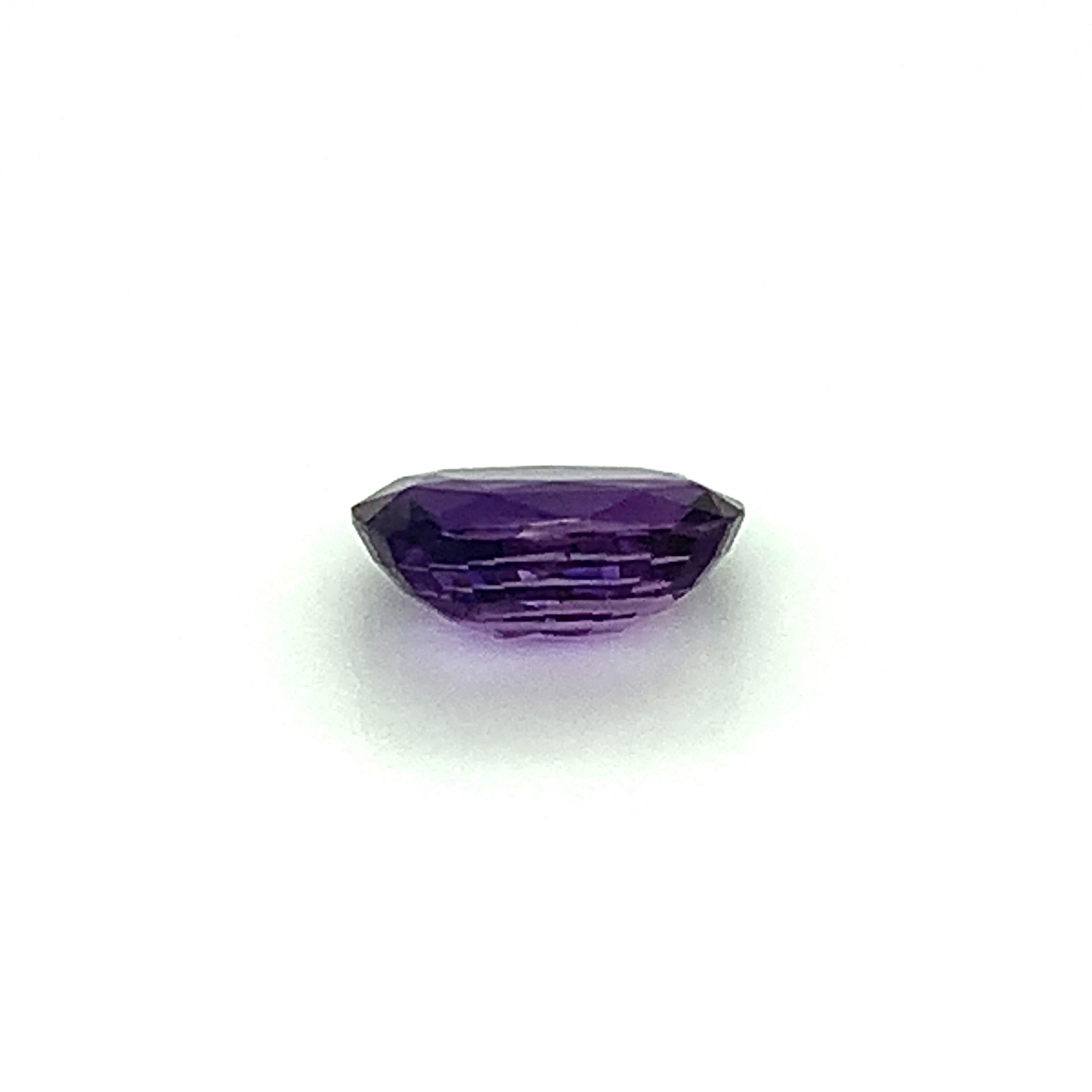 Unheated 3.50 Carat Color Change Sapphire, Unset Loose Gemstone, GIA Certified For Sale 2