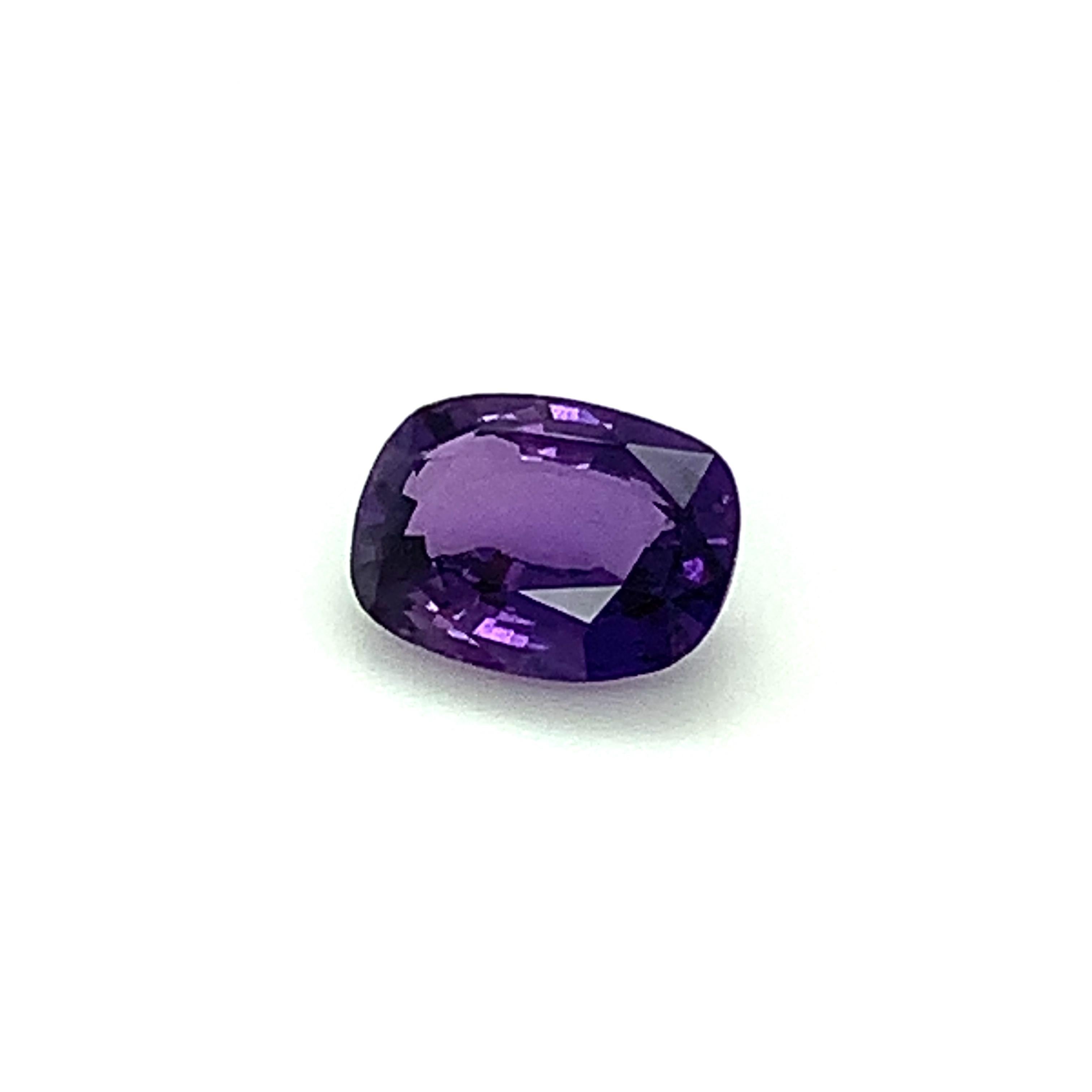 Unheated 3.50 Carat Color Change Sapphire, Unset Loose Gemstone, GIA Certified For Sale 5