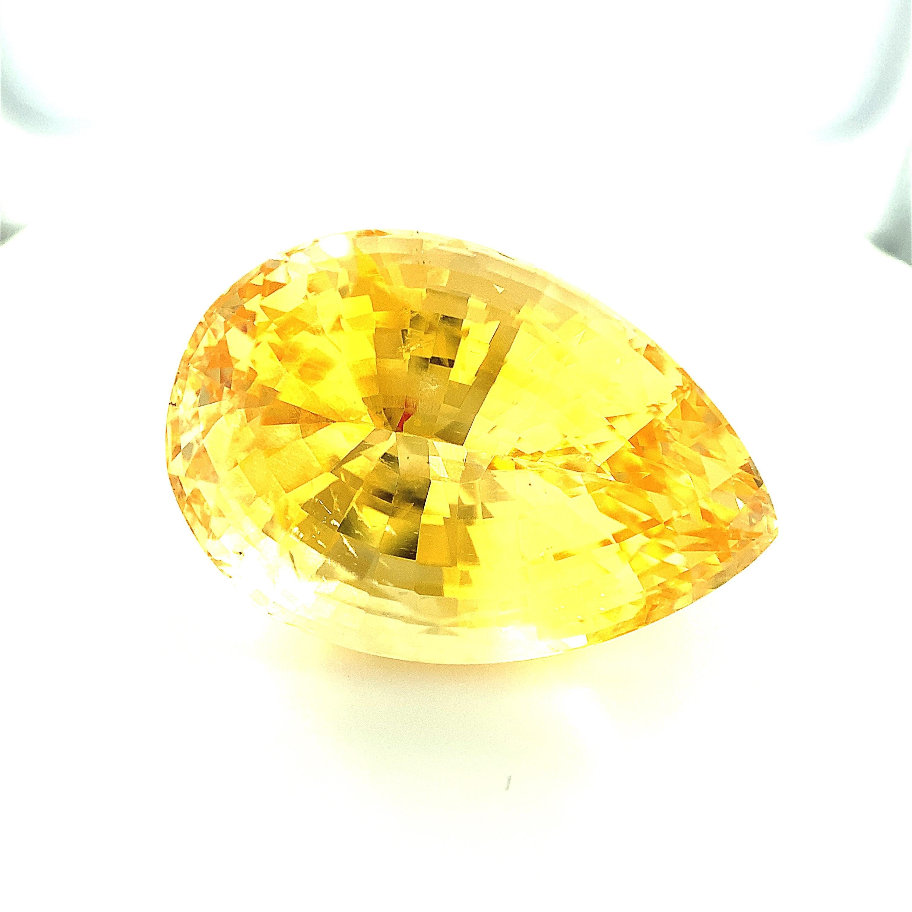 yellow sapphire color