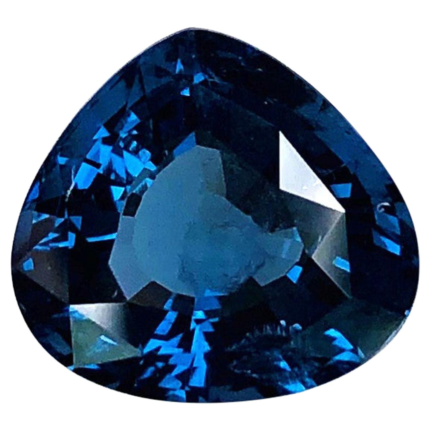 Unheated 5.02 Carat Blue Spinel, Loose Gemstone, GIA Certified ..... A For Sale 4