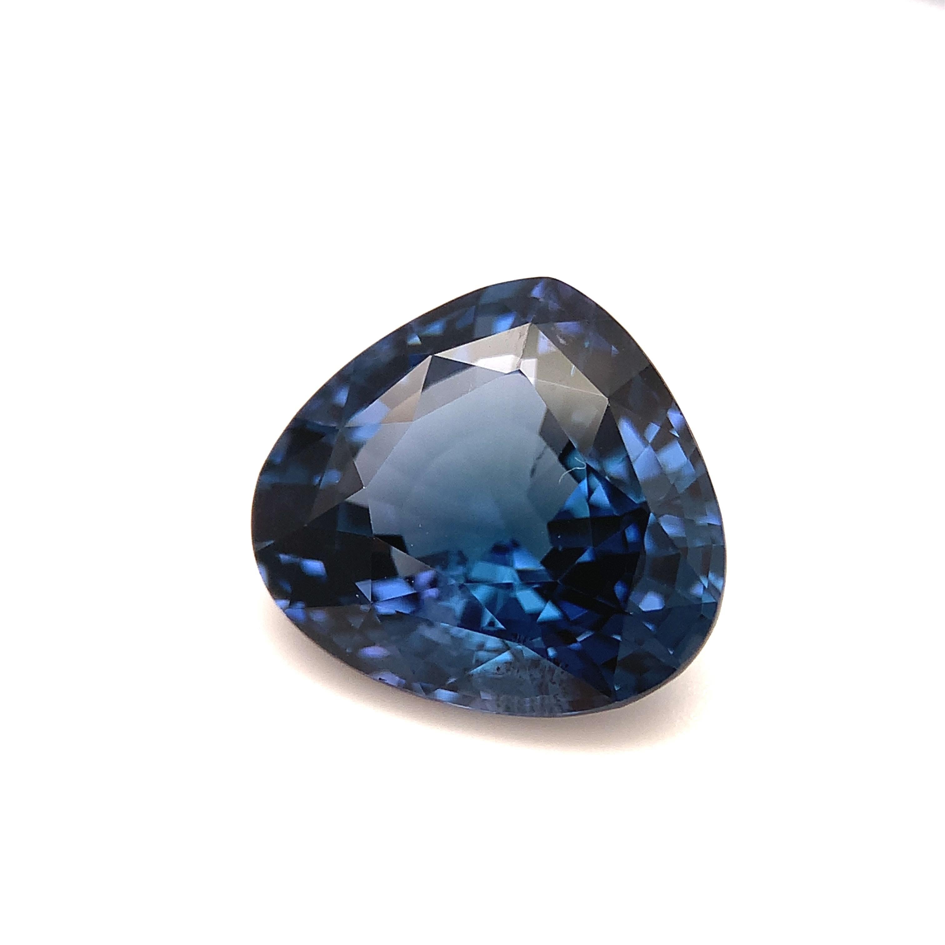 blue spinel gem