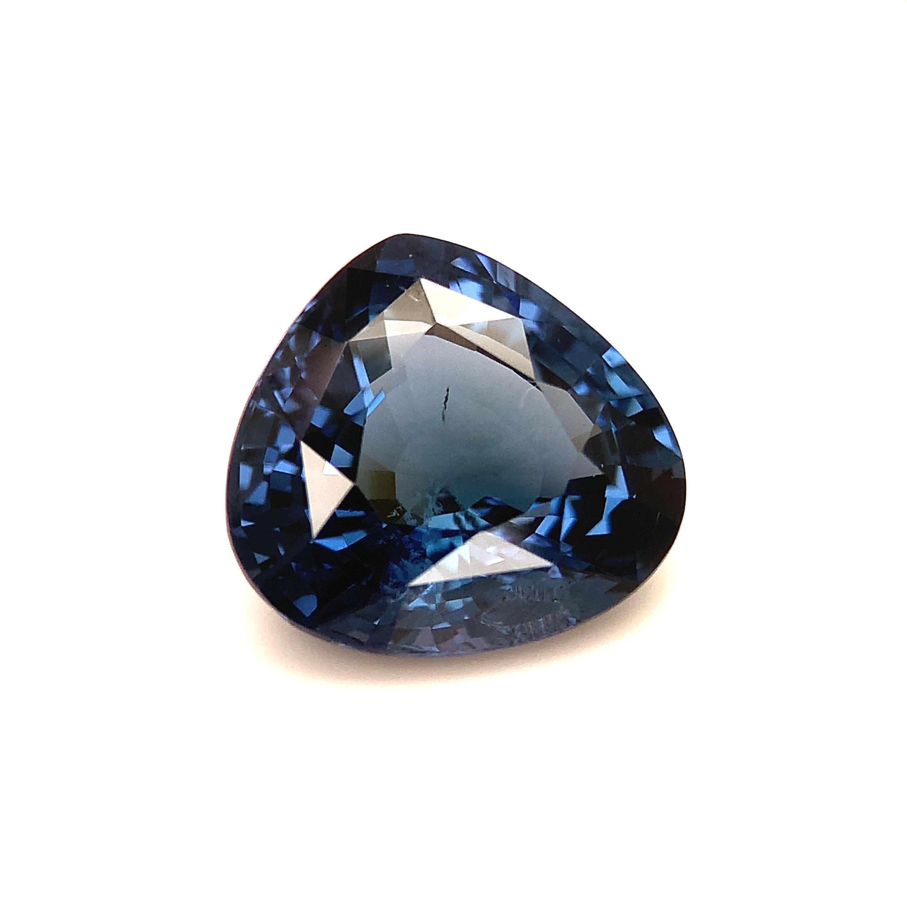 Unheated 5.02 Carat Blue Spinel, Loose Gemstone, GIA Certified ..... A In New Condition For Sale In Los Angeles, CA