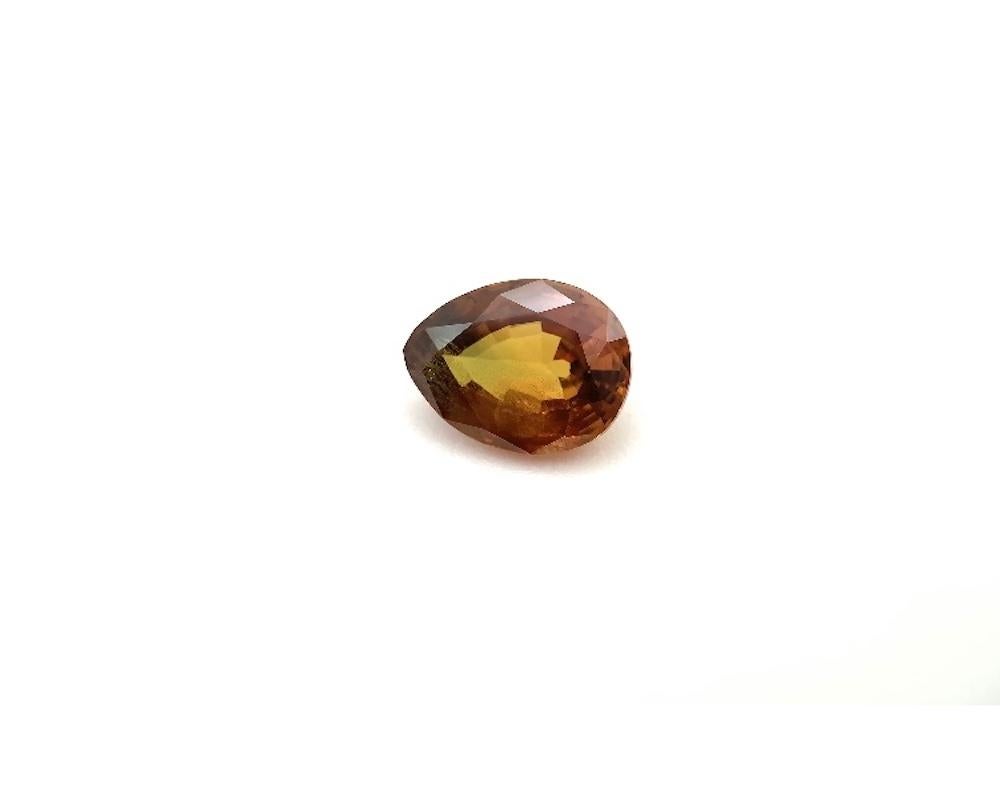 orange gemstone