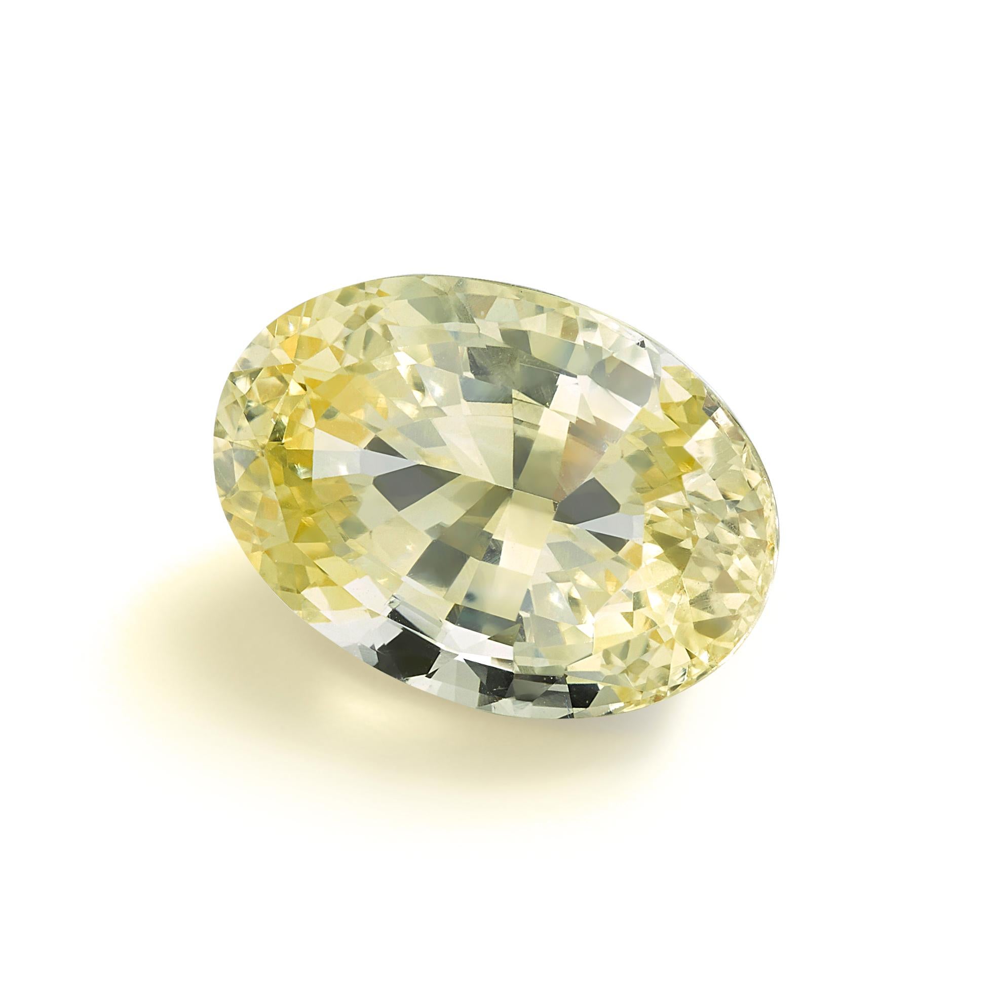 gia certified yellow sapphire