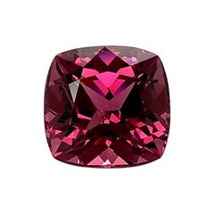 Espinela rosa púrpura no calentada de 9,26 quilates, gema suelta, certificado GIA