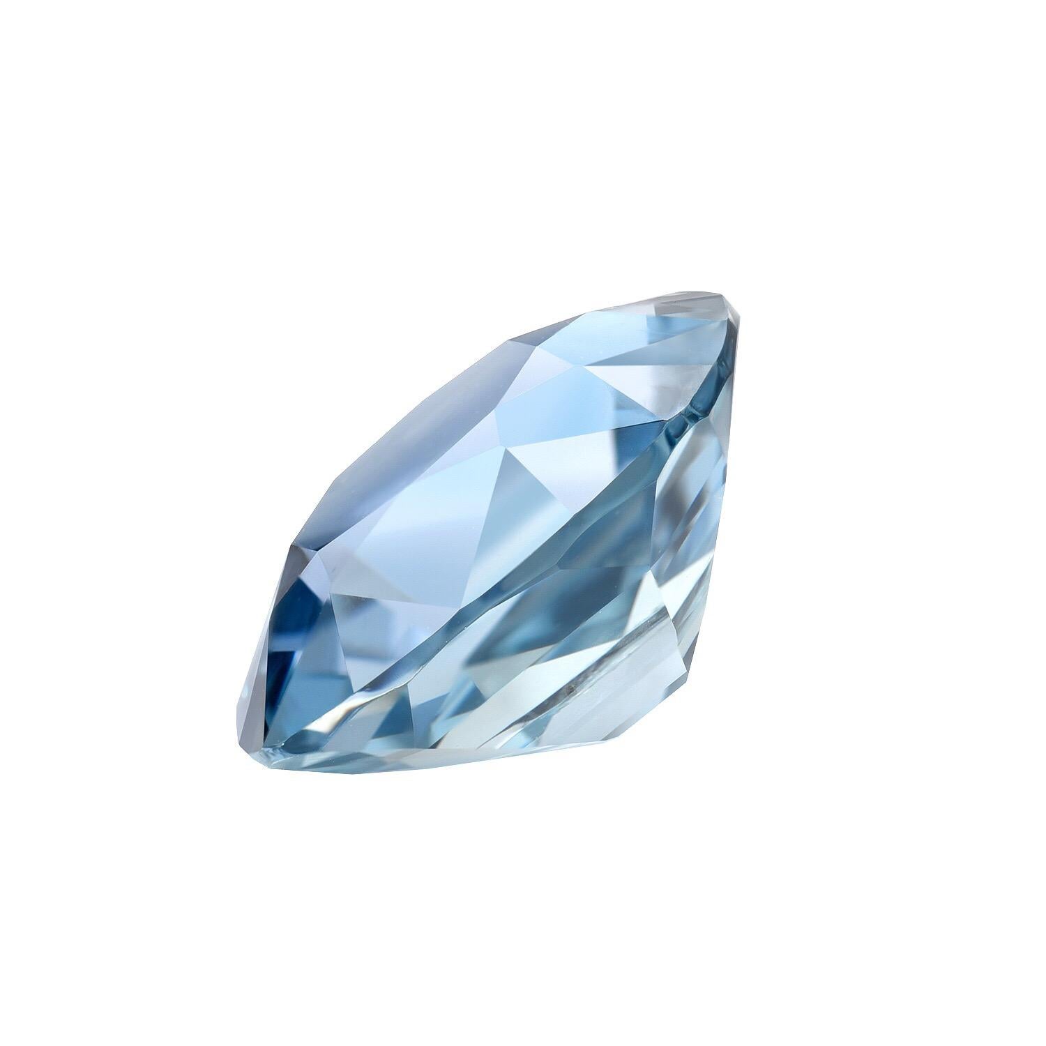 Natural, no heat, Burma Sapphire cushion cut gem, weighing a total of 4.67 carats. 
This collection quality gem, is offered loose and would make an exceptional, unisex, custom made jewelry creation. (Ring, necklace, pendant, bracelet or cuff).
The