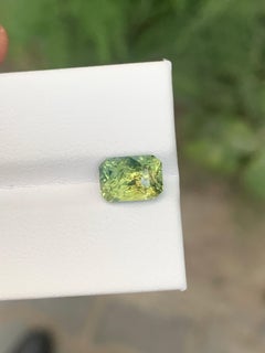 Unheated Certified 3.19 Carat Natural Loose Tri Colour Sapphire Gemstone