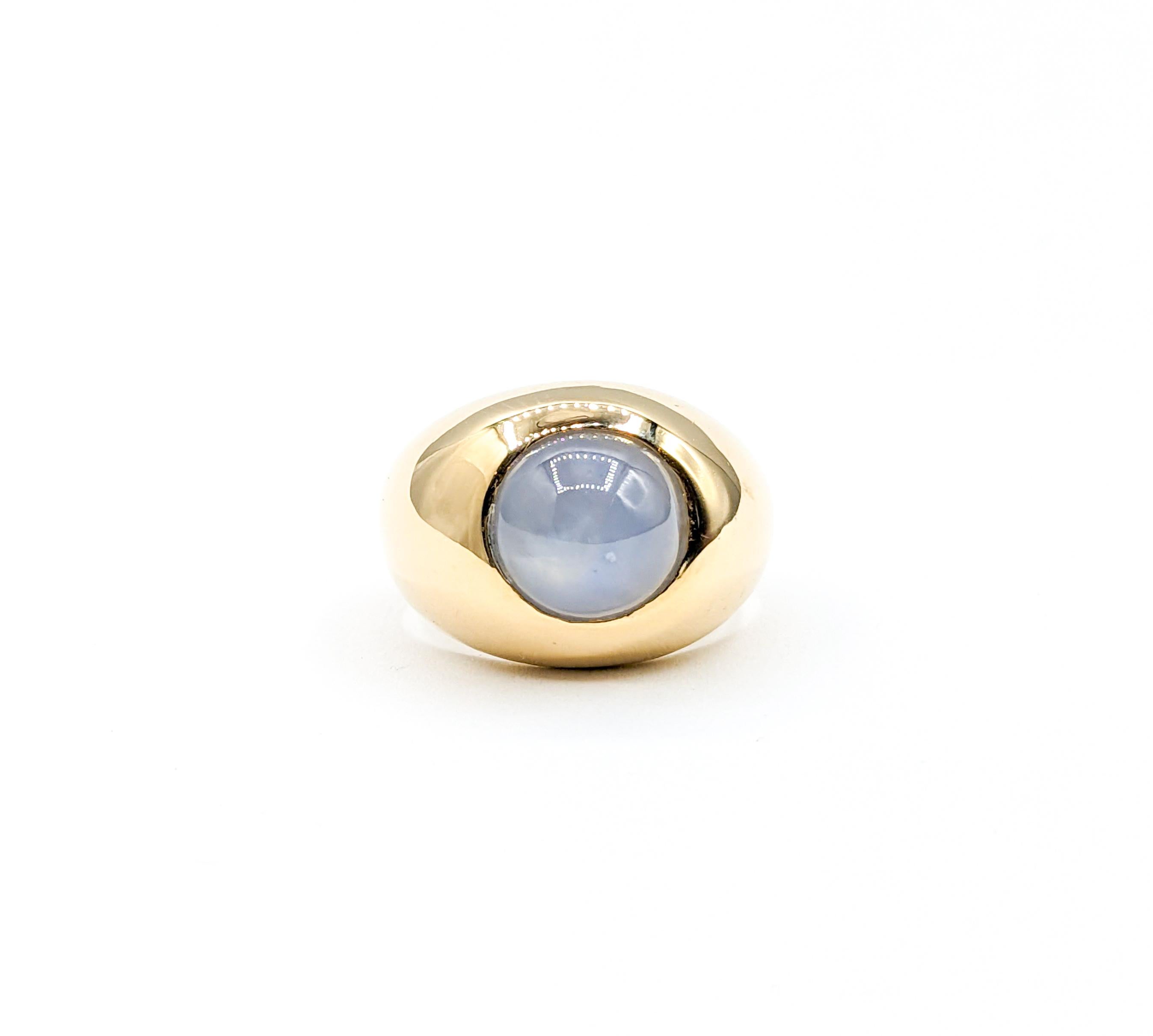 Unheated Ceylon Star Sapphire Mens Ring For Sale 5
