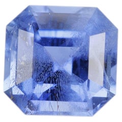 Unerhitzter facettierter blauer Saphir, 0,84 ct