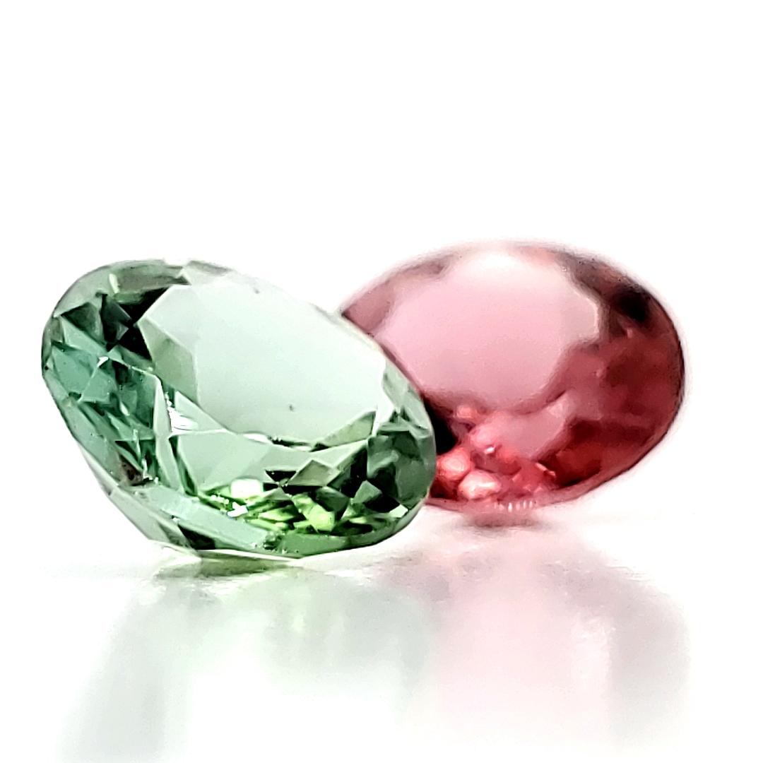 red and green gem