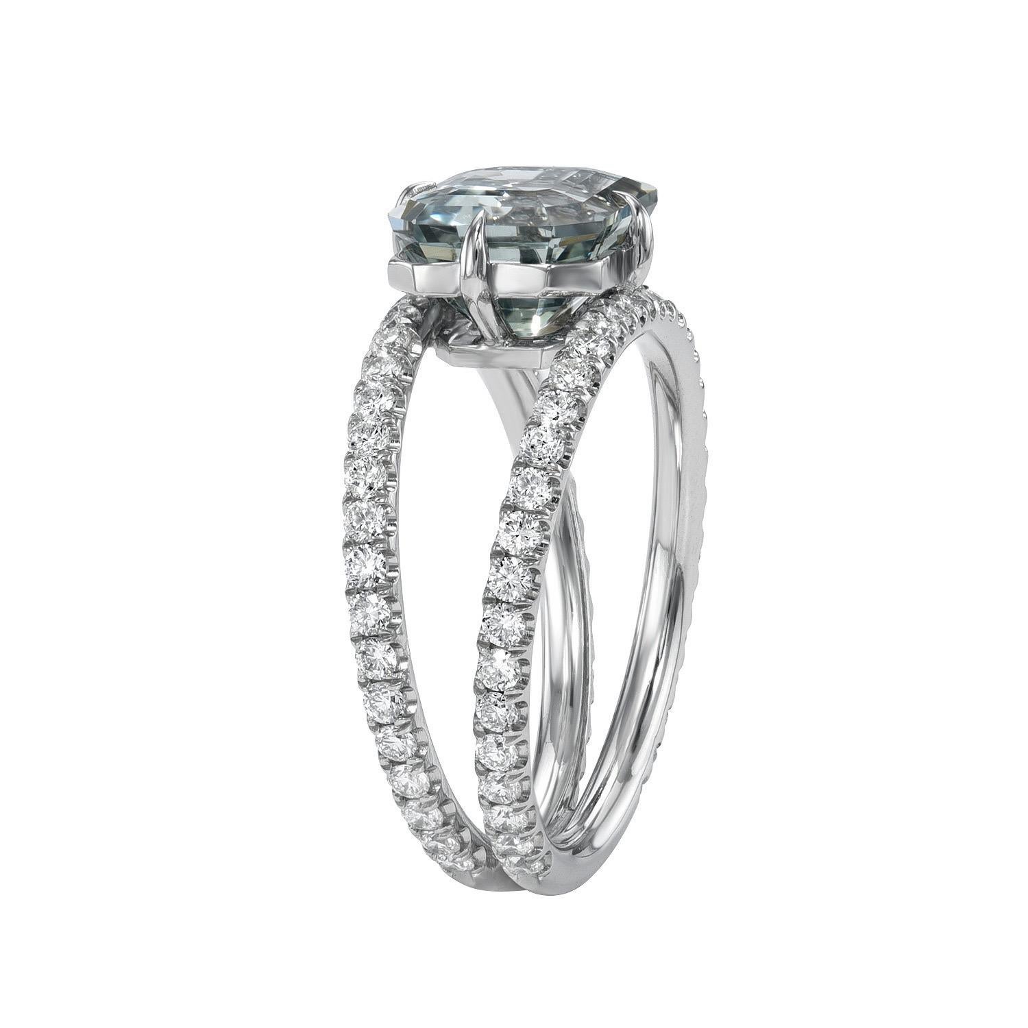 mint green sapphire