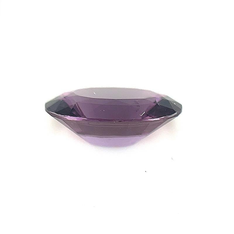 Women's or Men's Unheated Lavender Purple Spinel 3.91 Carats, Loose Gemstone for Ring or Pendant For Sale