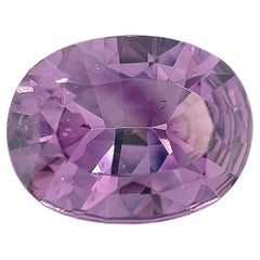Unheated Lavender Purple Spinel 3.91 Carats, Loose Gemstone for Ring or Pendant