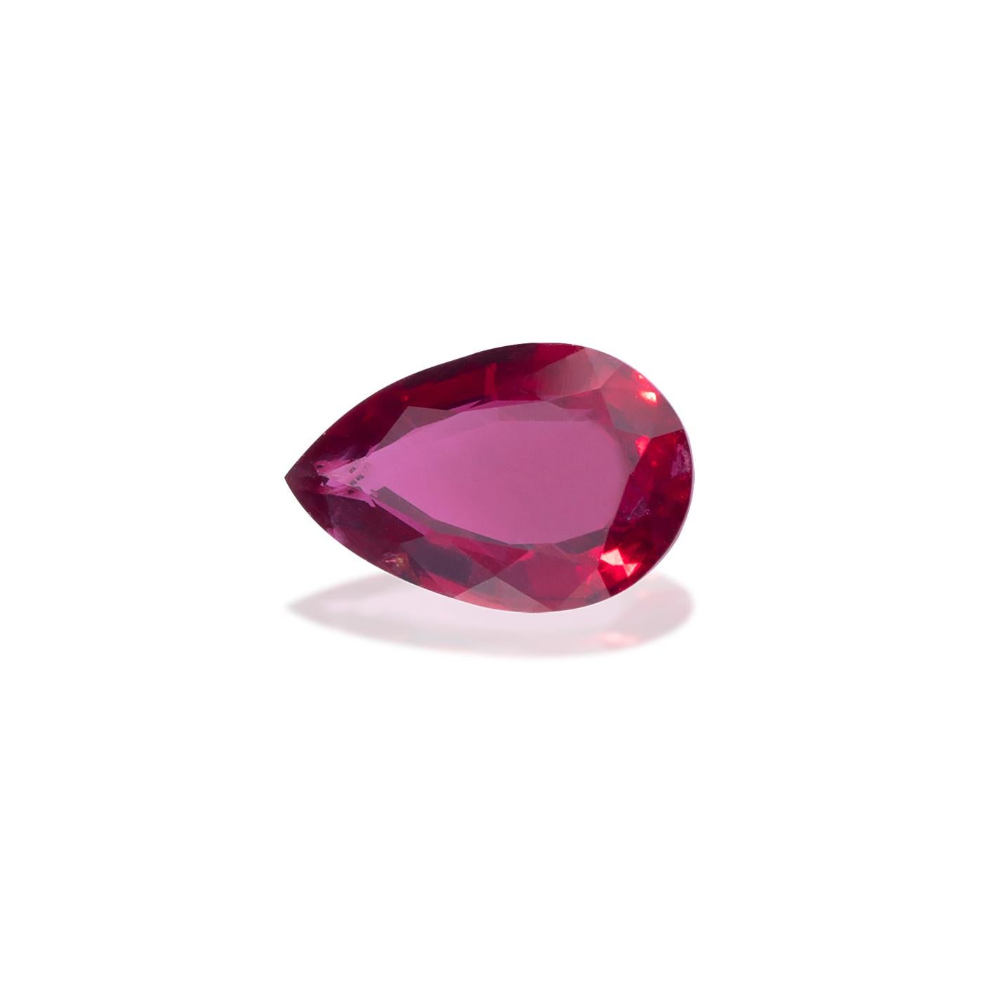 Ruby
Pear Shape
Color Red
Brilliant Cut
Dimension 5.20x8.14x2.67
Weight 1.044 cts.
Country of Origin Mozambique

GEM RARITY: UNEARTHLY THE RAREST GEM

Witness the unique journey of colored gemstones, experience a new level of iconic statements and