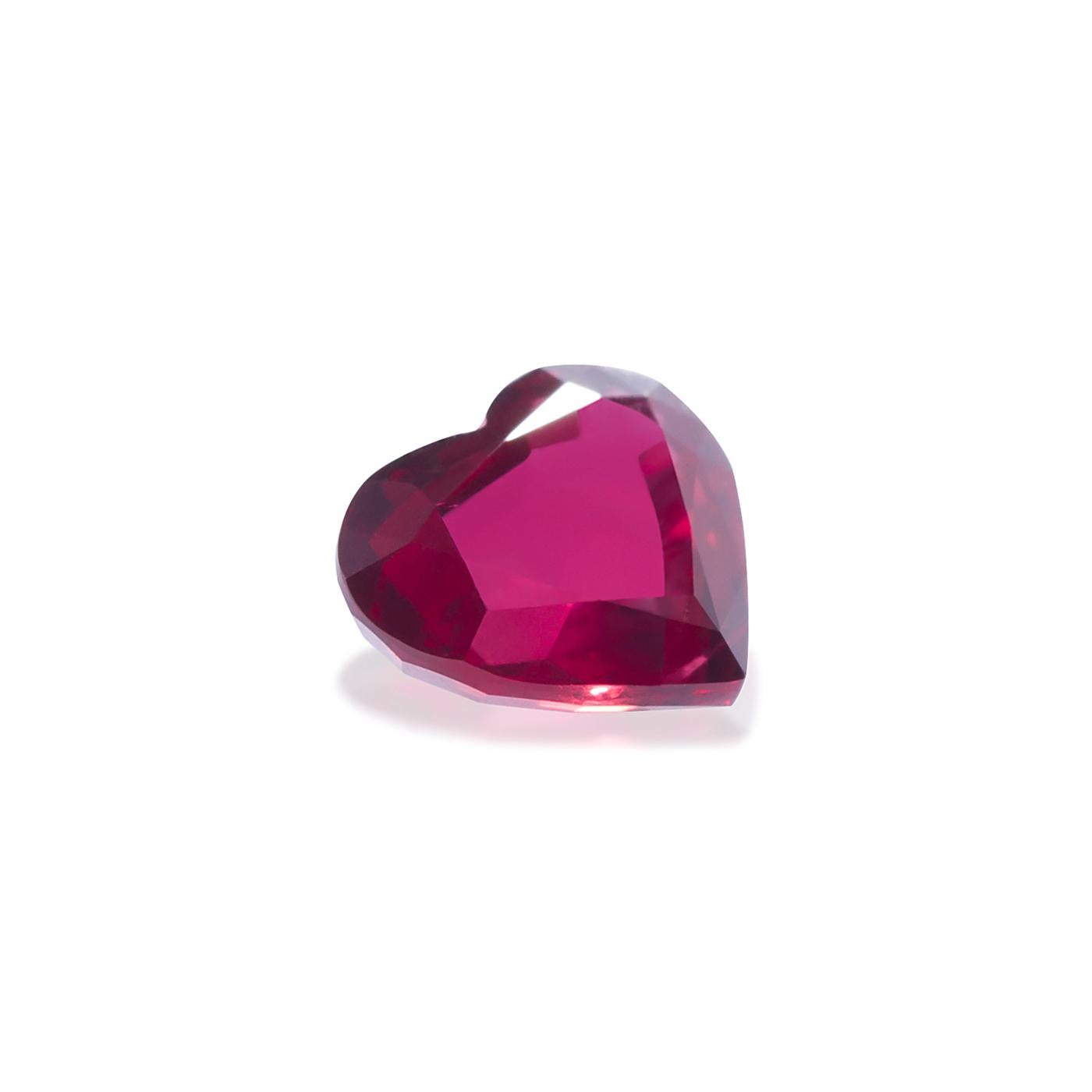 Ruby
Heart Shape
Color Red
Brilliant Cut
Dimension 5.58x6.52x3.42
Weight 1.057 cts.
Country of Origin Mozambique

GEM RARITY: UNEARTHLY THE RAREST GEM

Witness the unique journey of colored gemstones, experience a new level of iconic statements and