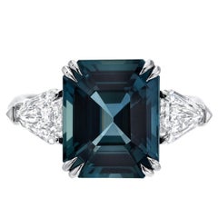 Unheated Sapphire Ring 6.07 Carats GIA Certified Natural No Heat