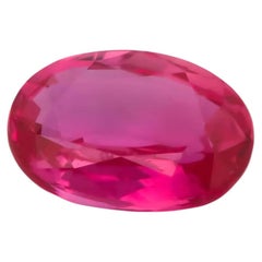 Unheated Sri Lanka Pink Sapphire 0.88ct Loose Untreated Natural Real Oval 7X5mm