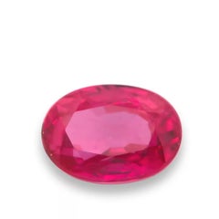 Unheated Sri Lanka Pink Sapphire 1.17ct Loose Untreated Natural Real Oval 7X5mm)
