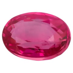 Unheated Sri Lanka Pink Sapphire 1.17ct Loose Untreated Natural Real Oval 7X5mm