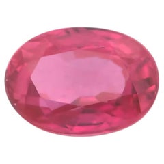 Unheated Sri Lanka Pink Sapphire 1.17ct Loose Untreated Natural Real Oval (7X5mm