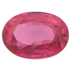 Unheated Sri Lanka Pink Sapphire 1.20ct Loose Untreated Natural Real Oval 7X5mm