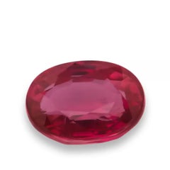 Unheated Sri Lanka Pink Sapphire 1.21ct Loose Untreated Natural Real Oval 7X5mm