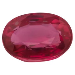 Unheated Sri Lanka Pink Sapphire 1.21ct Loose Untreated Natural Real Oval 7X5mm