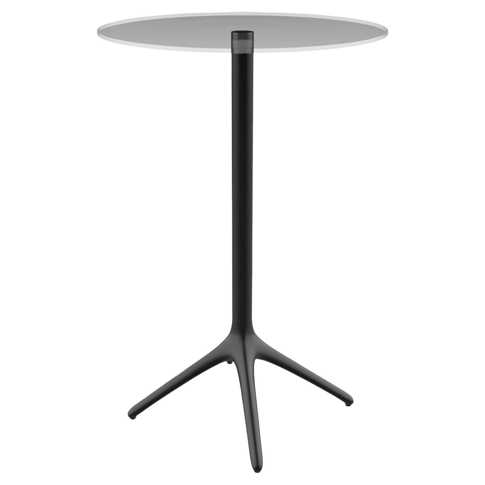 Uni Black Table 105 by Mowee For Sale