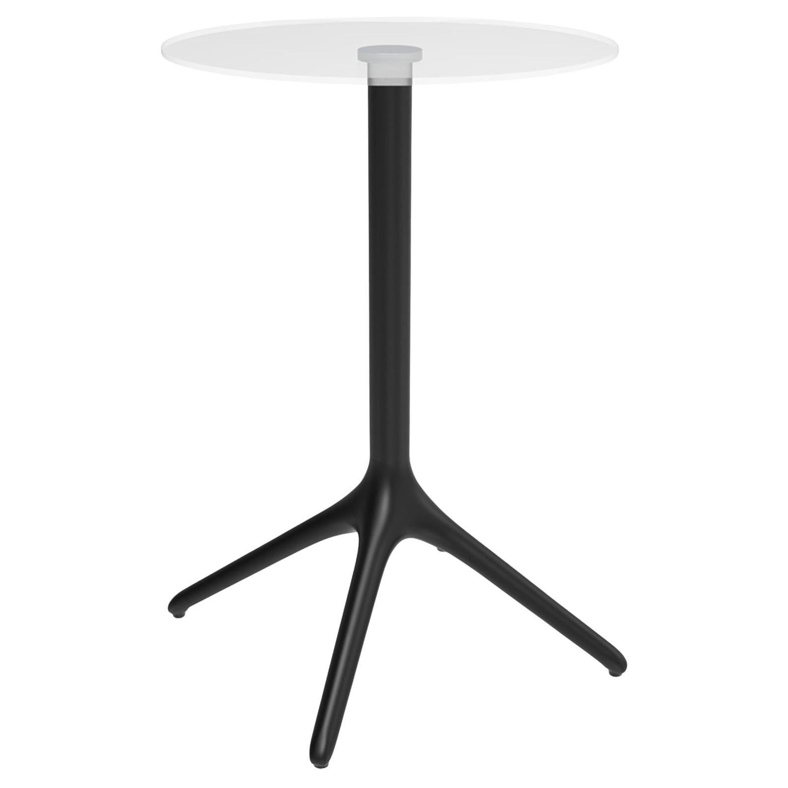 Schwarzer Uni-Tisch Xl 105 von Mowee