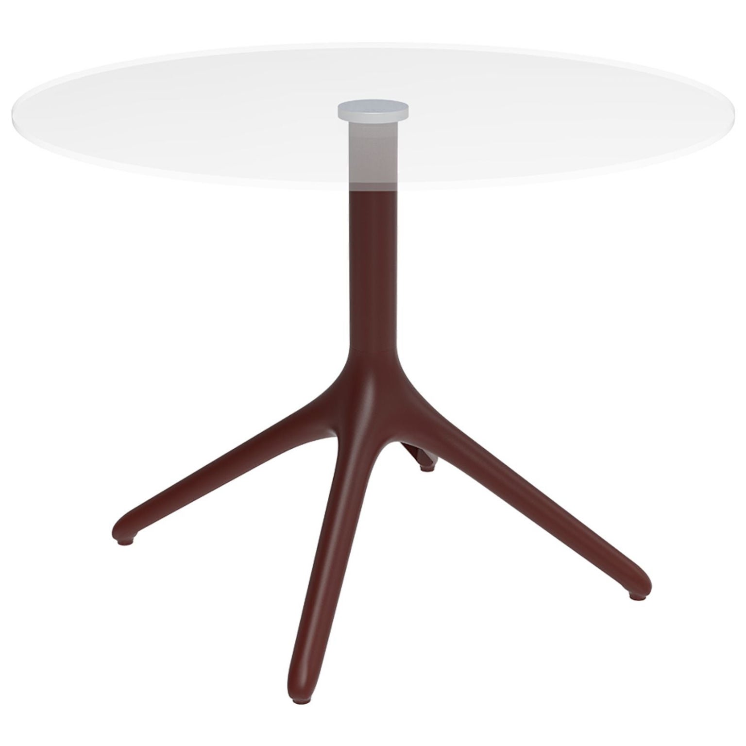 Uni Burgunderfarbener Tisch XL 73 von MOWEE