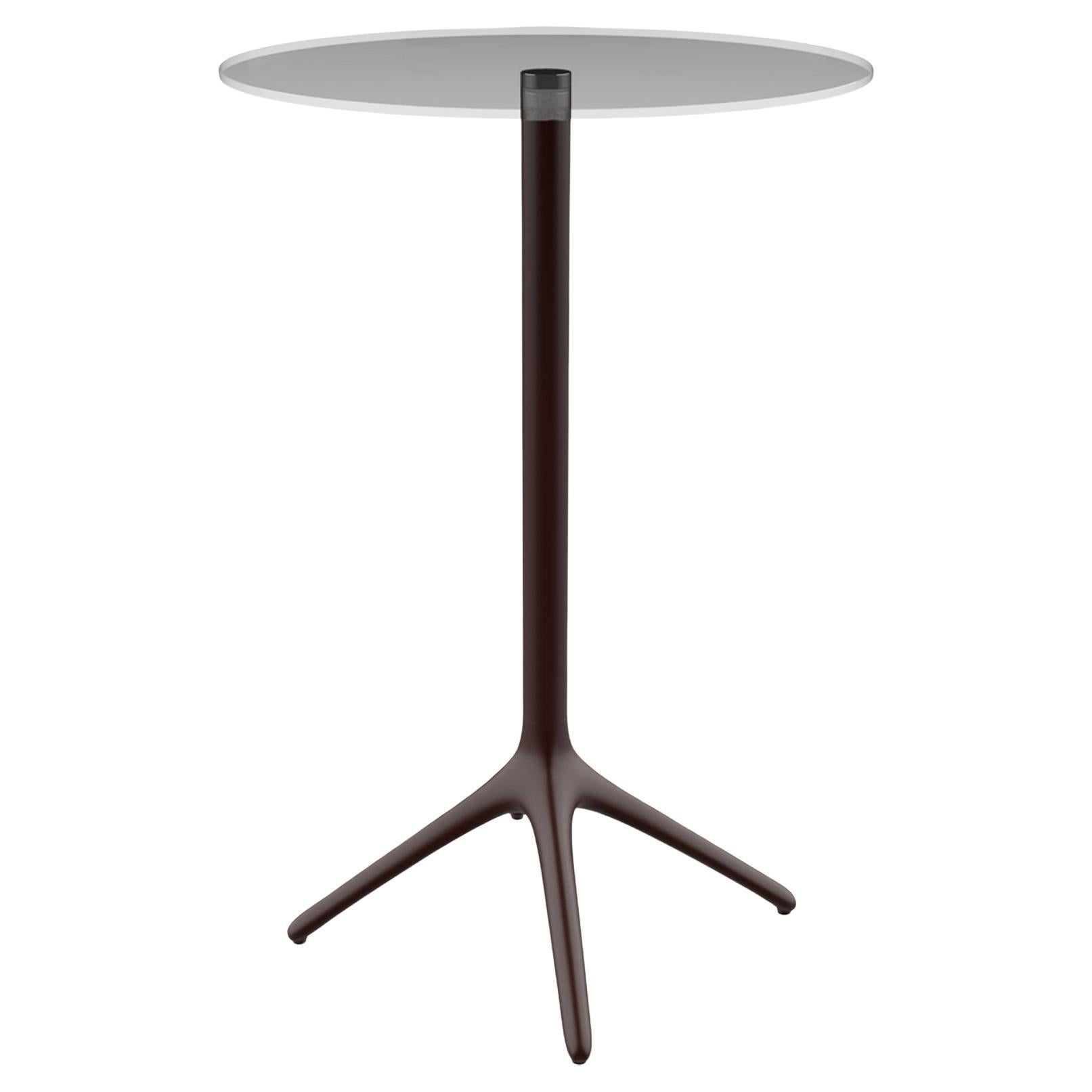 Uni Chocolate Table 105 by Mowee For Sale