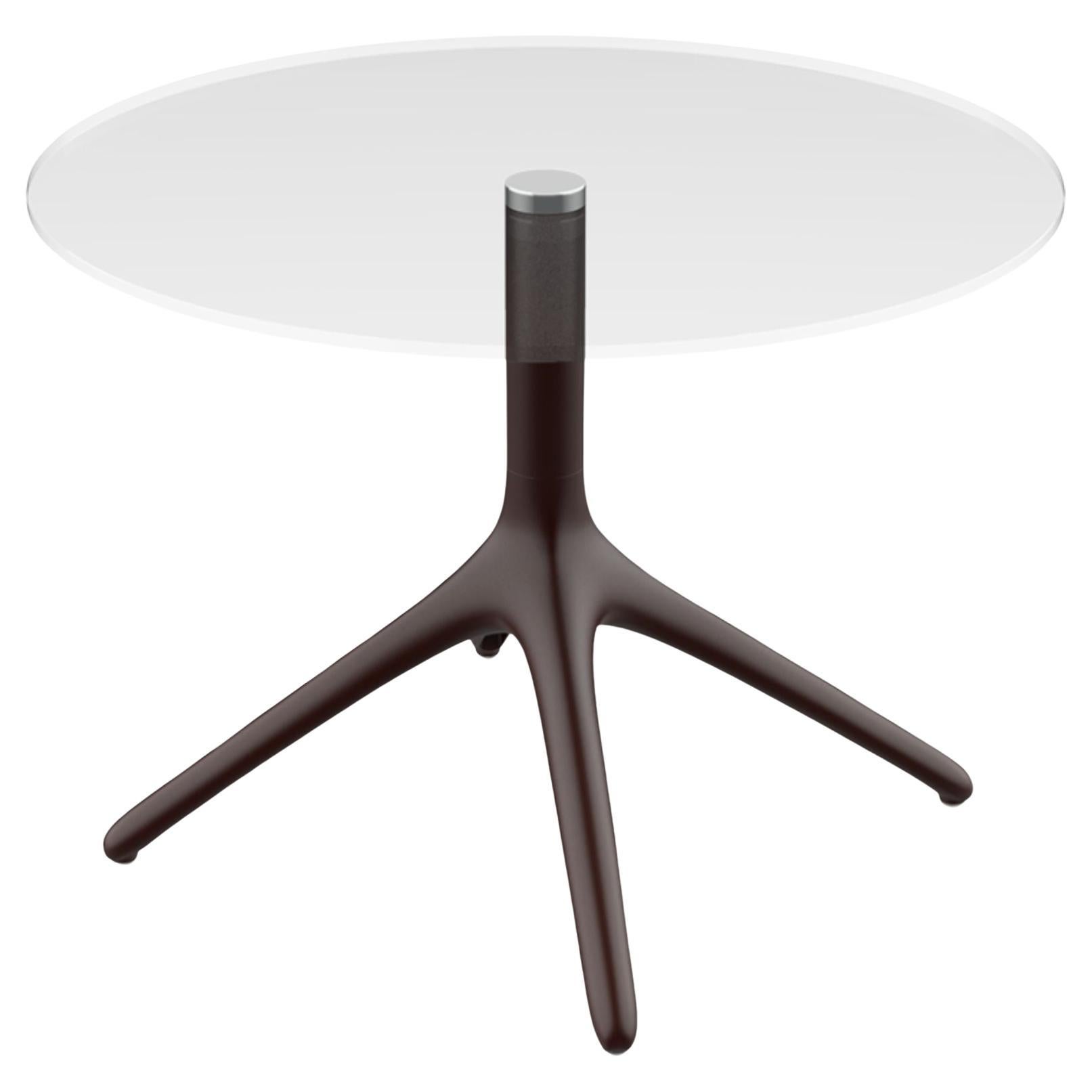 Uni Chocolate Table 50 by Mowee For Sale