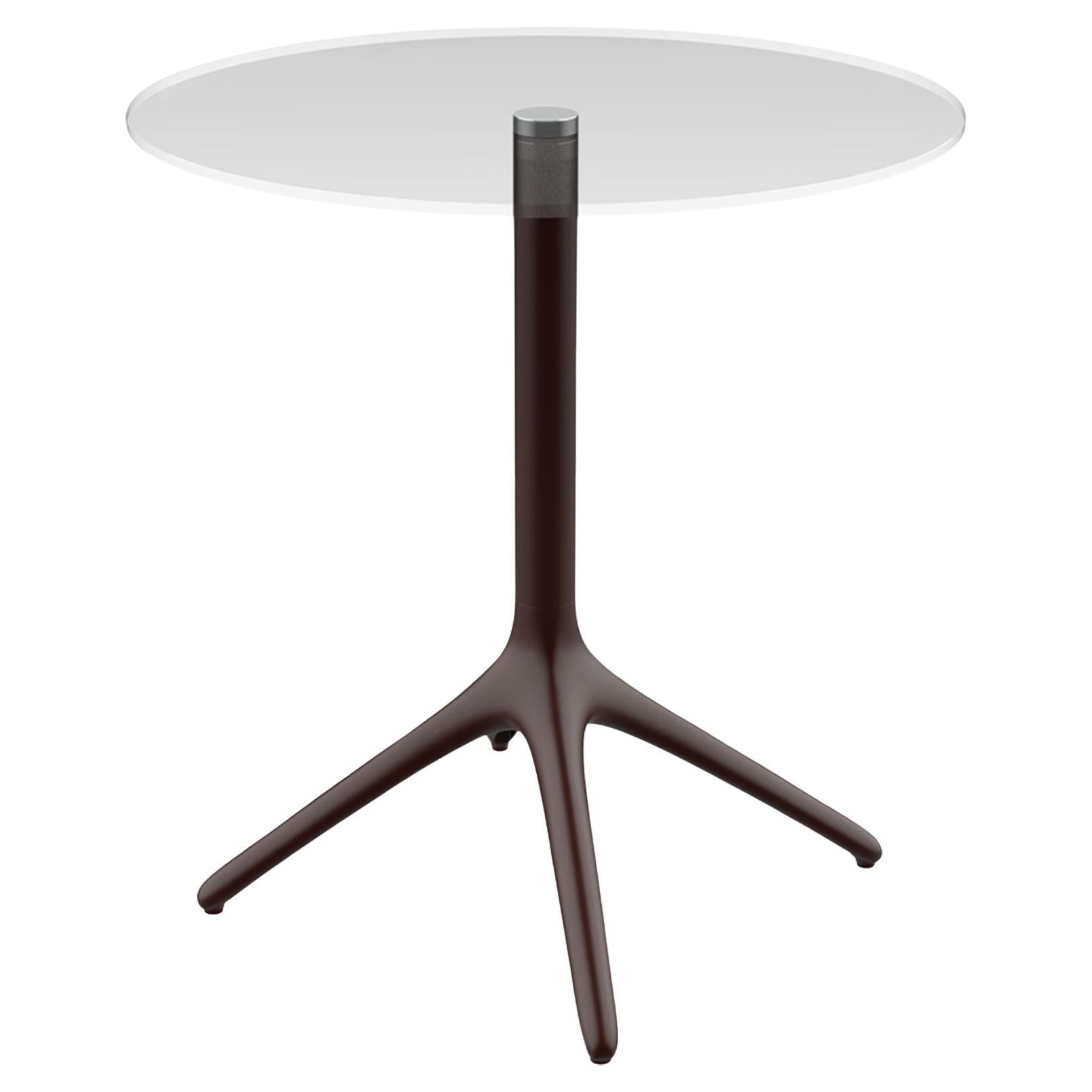 Uni Chocolate Table 73 by Mowee For Sale