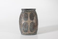 Unic Rustic Vase by Danish Sejer Ceramic Studio Decorative Brutalist Style 1970s